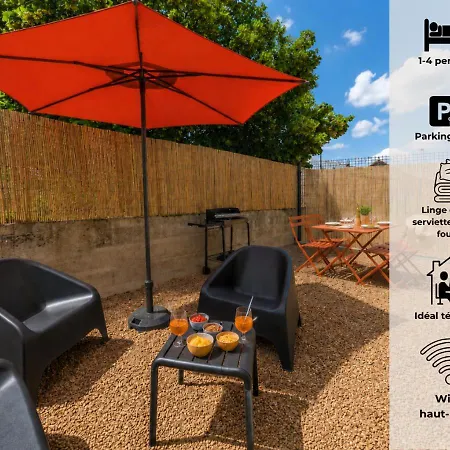 펜션 Echappee Brionnaise T2, Clim, Terrasse, Parking